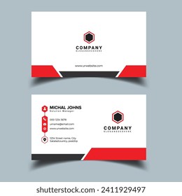 professional modern and Unique business card design 