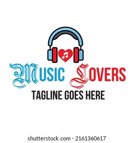 Professional, modern and unique logo design for music lovers