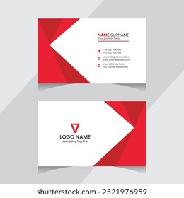Professional Morden Double Sided Business Card Design
