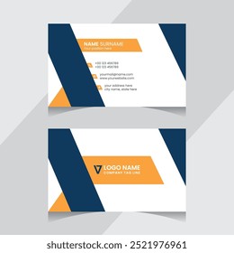Professional Morden Double Sided Business Card Design