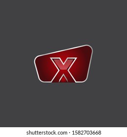 Professional multimedia 3D creative letter X logo design. Colorful 3D letter X logo vector template. Letter X concept with 3D style design vector.