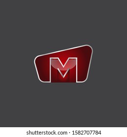 Professional multimedia 3D creative letter M logo design. Colorful 3D letter M logo vector template. Letter M concept with 3D style design vector.
