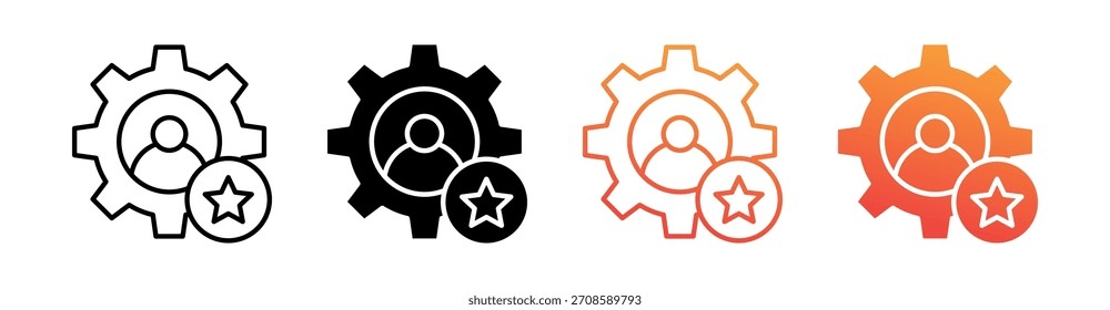 Professioneller Vektor für mehrere Stilsymbole