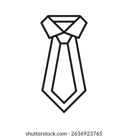Professional Necktie Accessory for Formal Wear