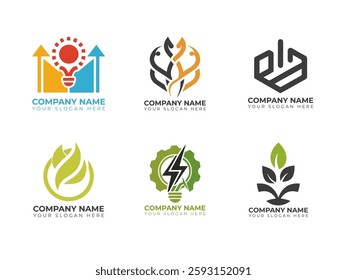 Professional IT and Networking Logo Pack
