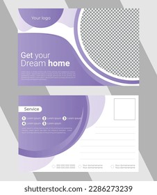 Professional new post card design creative idea business corporate design post card