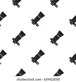 Professional objective pattern seamless flat style for web vector illustration