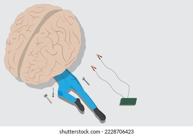 professional operator solving brain problems
