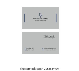Professional patterned business card design