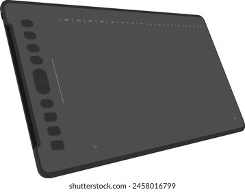 Professional Pen Tablet Vector Illustration, Perfect for Product Design or Catalogs