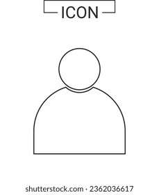 Professional person icon design template