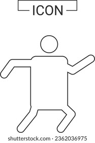 Professional person icon design template