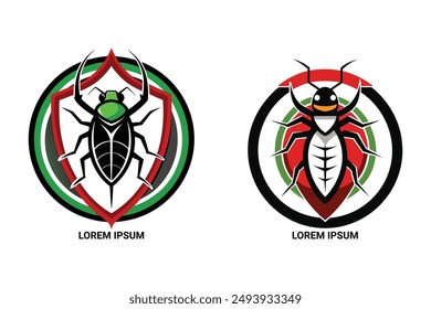 Professional Pest Control Symbol: Build trust and credibility. Versatile logo for effective pest management.