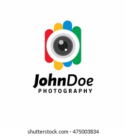 Professional photographer logotype studio Brand identity, Camera Logo, brand, branding, corporate, identity, logotype. 