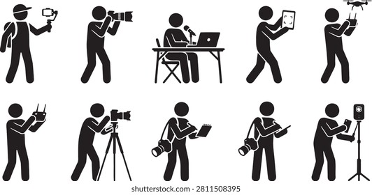 Professional photographers videographers and drone tech pilots