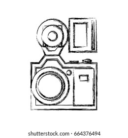 Professional photographic camera