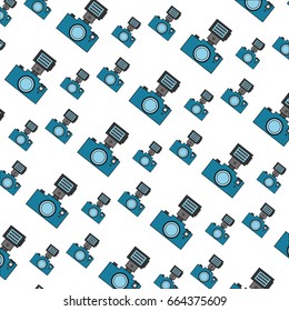 Professional photographic camera background