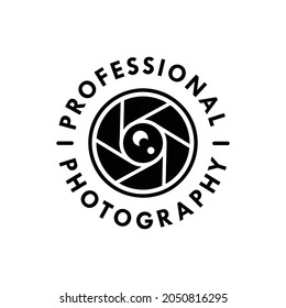 Professional photography logo design template