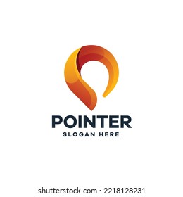 Professional Pointer Map Location Logo