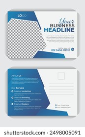 Professional postcard design for your business, creative and modern postcard, Corporate postcard, business postcard design.
