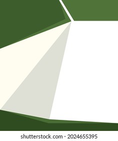 Professional Poster Template vector design light green