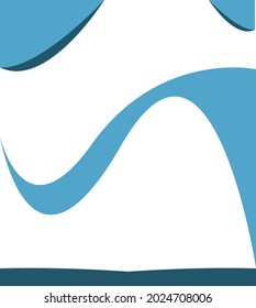Professional Poster Template vector design sky blue