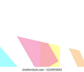 professional presentation slide template with white background with different sizes of colorful abstract of stripes 5120