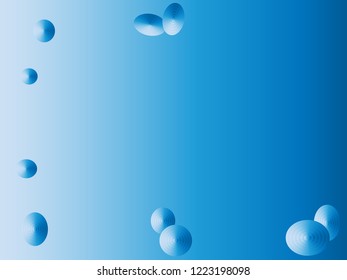 professional presentation, template with tiny blue spiral shapes with gradient style and for wallpaper,banner use
