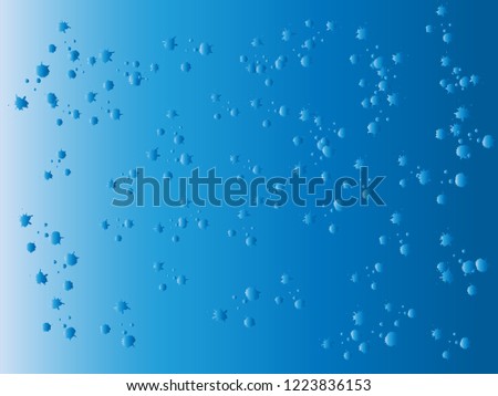 professional presentation template tiny blue color stock vector