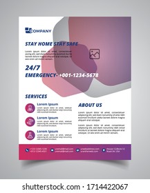 Professional quality Flyer Template Design