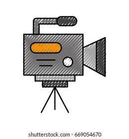 Professional recording camera