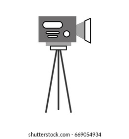 Professional recording camera