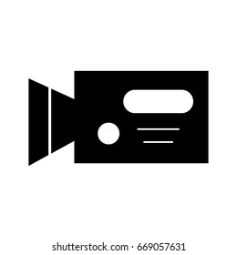 Professional recording camera
