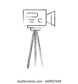 Professional recording camera