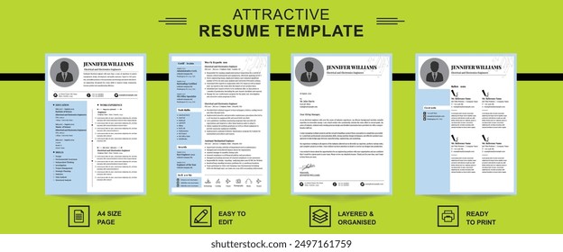 professional resume and cover letter 2025