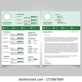 professional resume cv template for job interview