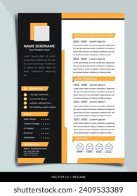 Vektorgrafik-Vorlagen für professionelle Wiederaufnahme