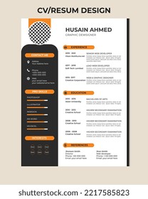 Professional resume design and CV design.