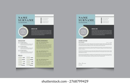 Professional Resume Layout Designer Template