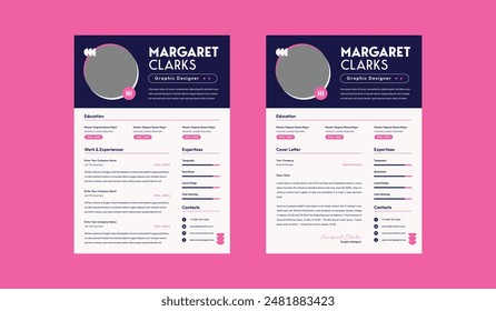 Professional Resume Template, Elegant, CV
