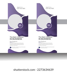 Plantilla de diseño de banners para el despliegue profesional para la nueva empresa de negocios