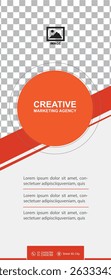 Professional roll up concept template for business purpose, place your products and ready to go for print.