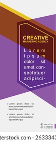 Professional roll up concept template for business purpose, place your products and ready to go for print.