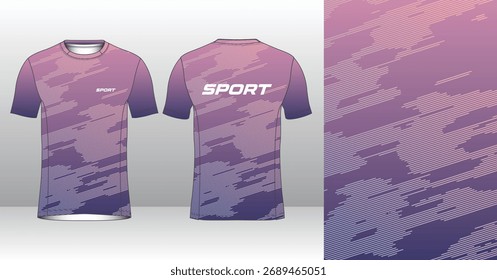 Plantilla de jersey de running de Profesional con estilo geométrico moderno para ropa activa