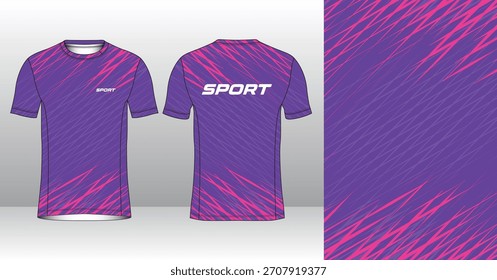 Plantilla de jersey de running de Profesional con estilo geométrico moderno para ropa activa