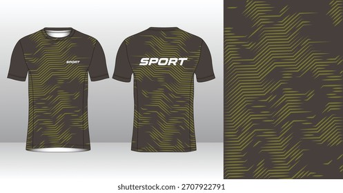 Plantilla de jersey de running de Profesional con estilo geométrico moderno para ropa activa