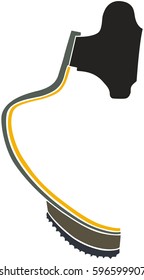 professional running prosthesis for leg below knee