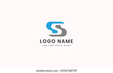 Professional s logotype template Flat design