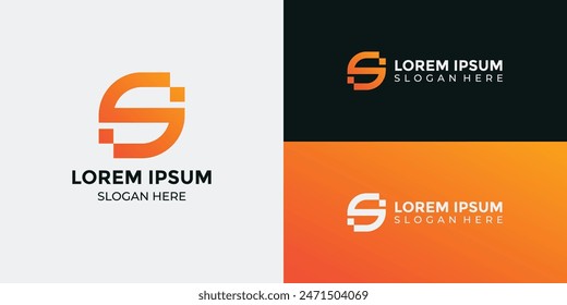 Professional s logotype template minimalist