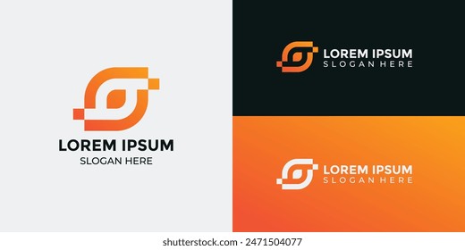 Professional s logotype template minimalist